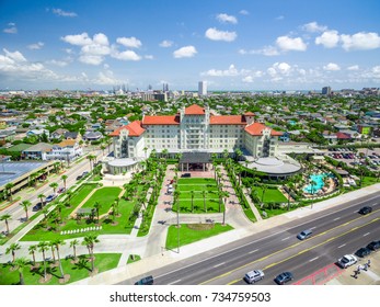 Aerial Photo Of Galveston Texas	