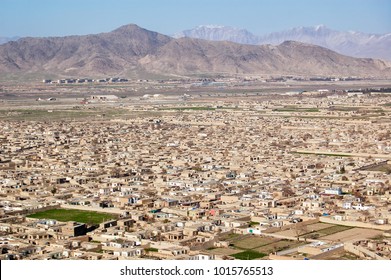 Aerial Photo Of Kabul Afghanistan Of The City Center And Surroundings