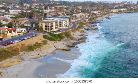 Aerial photo of La Jolla, California, Windansea Beach, daytime 
