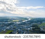 Aerial photo of the North Coast Northern Ireland