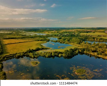 Aerial Photo Of Park Birmingham Uk