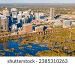 Aerial photo Richmond VA circa 2023