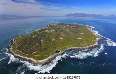 Aerial Photo Of Robben Island