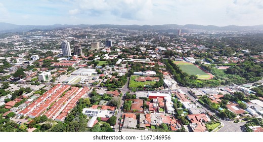 Aerial Photo Of San Salvador, El Salvador