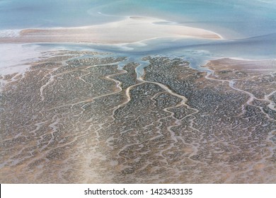 Aerial Photo Of The Schleswig-Holstein Wadden Sea National Park In Germany