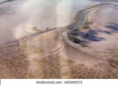 Aerial Photo Of The Schleswig-Holstein Wadden Sea National Park In Germany