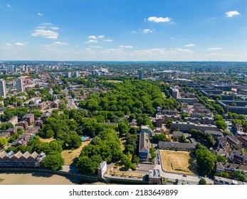 Aerial Photo Southwark Park London UK