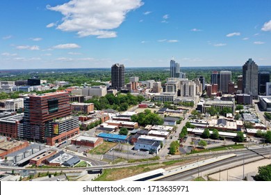 Aerial Photo Of The Warehouse District In Raleigh NC