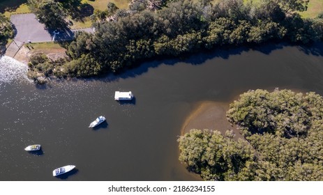 Aerial Photo Of Woronora River. South Sydney, NSW, Australia