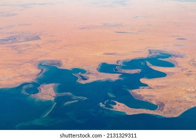 Aerial Photograph Of The Arabian Peninsula 