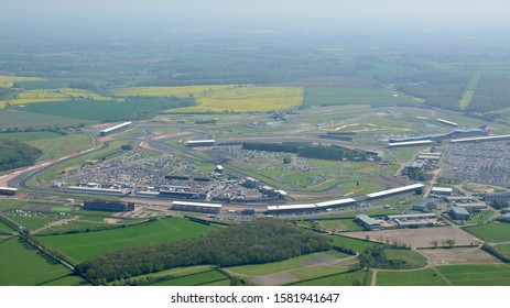 Aerial Photograph Of Silverstone Circuit
