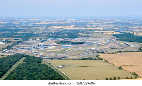 Aerial Photograph Of Silverstone Circuit