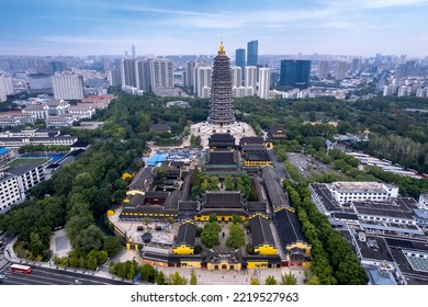 Aerial Photography Of Changzhou Chinese Garden Landscape