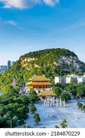 Aerial Photography Of City Scenery Of Liuzhou Confucian Temple, 