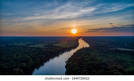 Aerial Photography On James River