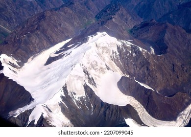 Aerial Photography Of Snow Capped Mountains