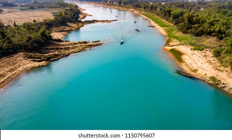 Aerial Photos Of Boats In Bangladesh