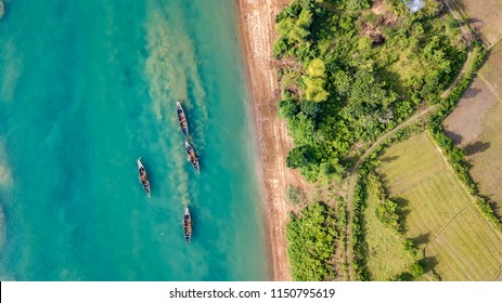 Aerial Photos Of Boats In Bangladesh