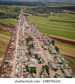 Aerial Photos Of Camps For Displaced People In Northern Syria