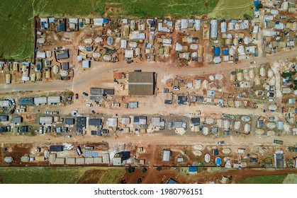 Aerial Photos Of Camps For Displaced People In Northern Syria