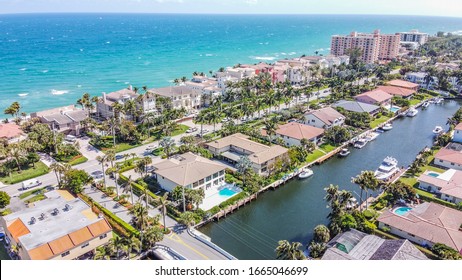 Aerial Photos of Highland Beach Florida