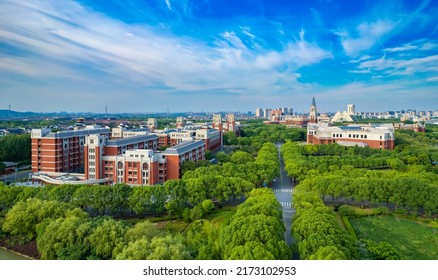 Aerial Photos Of Songjiang University Town, Shanghai, China