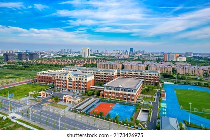 Aerial Photos Of Songjiang University Town, Shanghai, China