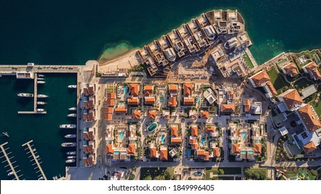 aerial Portonovi Herceg Novi Montenegro - Shutterstock ID 1849996405