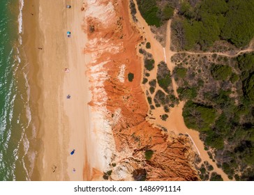 Aerial - Portugal, Praia Da Falesia