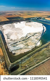 Aerial Of Potash Mine, Belle Plaine, Saskatchewan, Canada