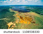 Aerial of Riding Mountain National Park, Manitoba, Canada