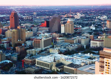 Aerial Of San Antonio, Texas