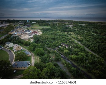 Aerial Of Sandy Hook NJ