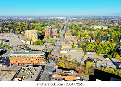 An Aerial Scene Of Brampton, Ontario, Canada