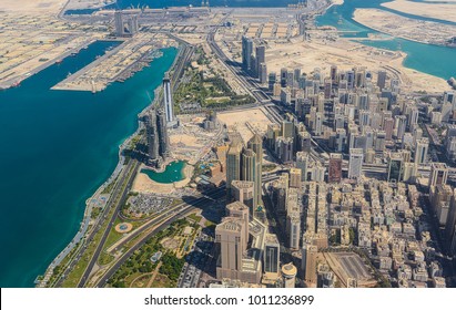 Aerial Shoot Of Abu Dhabi Cornish 