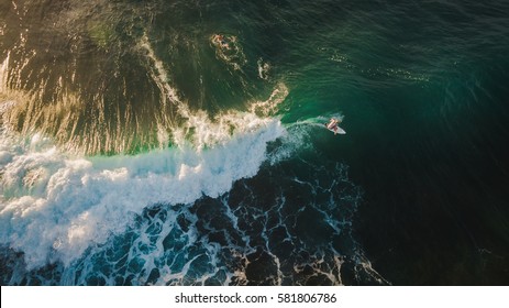 Aerial Shooting Surfing