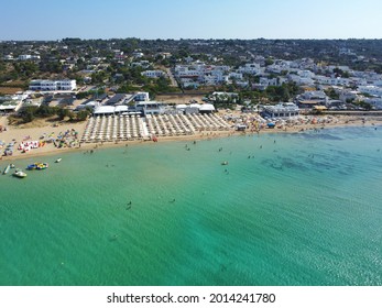 Aerial Shot Beach Posto Vecchio Salento Stock Photo 2014241780 ...