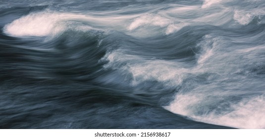 An Aerial Shot Of A Beautiful Sea In Refugio De Verdes, Spain