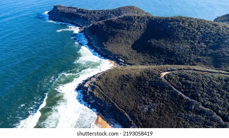 Aerial Shot Of Box Head In Australia 