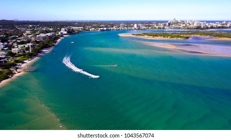 Aerial Shot Of Caloundra