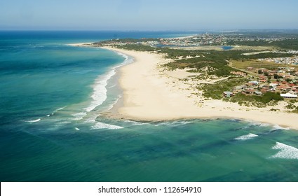 Aerial Shot Of Port Elizabeth - South Africa