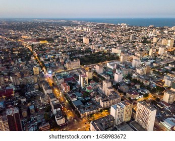 Aerial Of Skyline Of Maputo - Capital City Of Mozambique, Africa