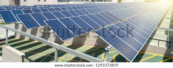 Aerial solar photovoltaic panel for aerial public\
car open-air parking\
lotng