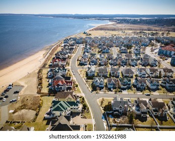 Aerial Of South Amboy New Jersey 