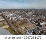 Aerial of South Orange New Jersey