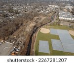 Aerial of South Orange New Jersey