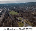 Aerial of South Orange New Jersey