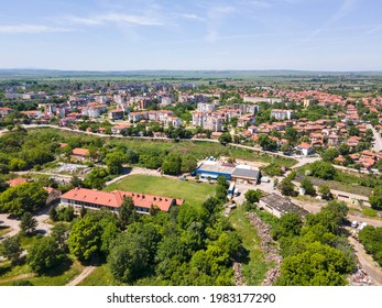 Aerial Spring View Of Town Of Vidin,  Bulgaria