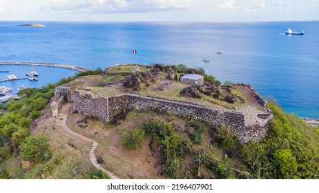 Aerial St Martin Sint Maarten 