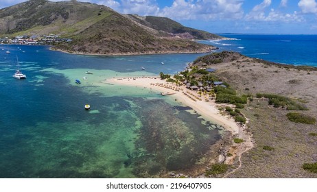 Aerial St Martin Sint Maarten 